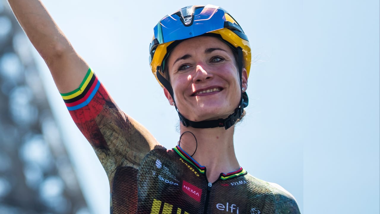Marianne Vos wint tweede etappe Tour de France Femmes en verovert gele trui