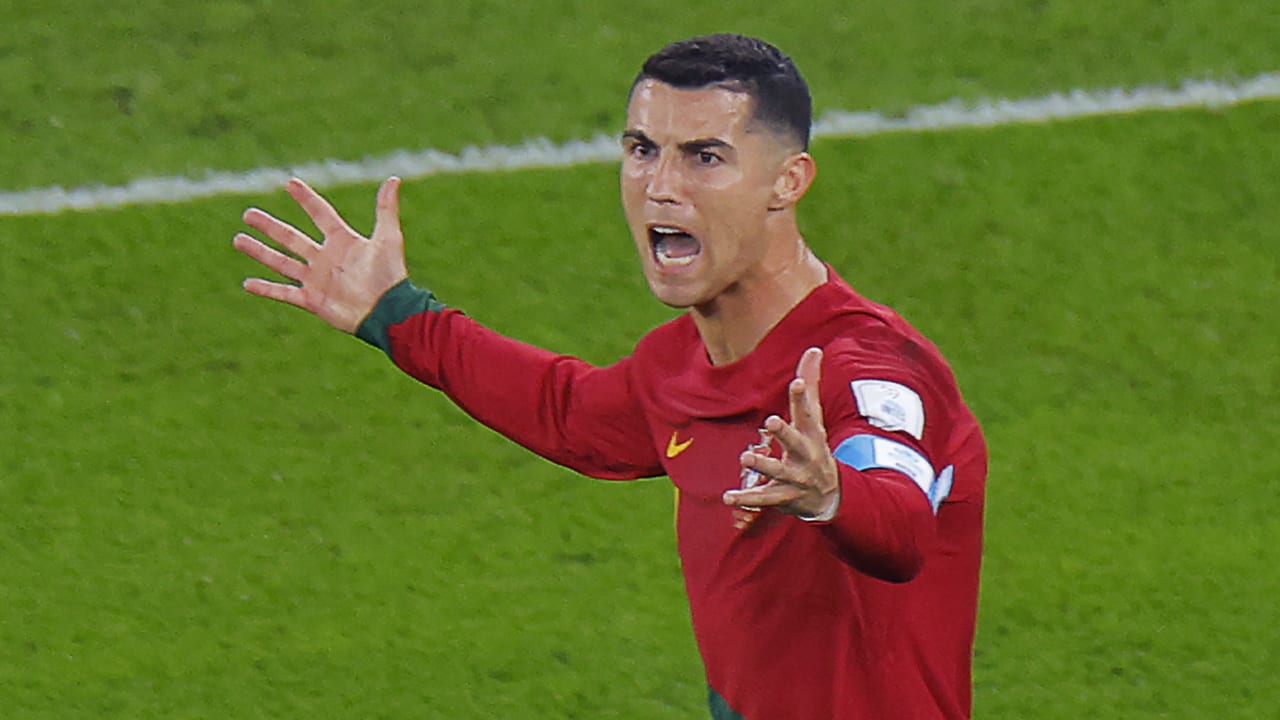 Chiptechnologie meldt dat Ronaldo bal bij treffer niet aanraakte