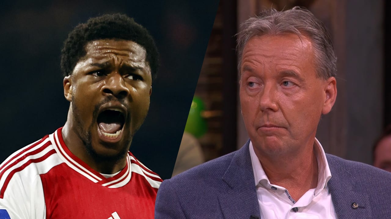 Valentijn hekelt Akpom: 'Dan ben je toch ook een flapdrol van een prof?!'