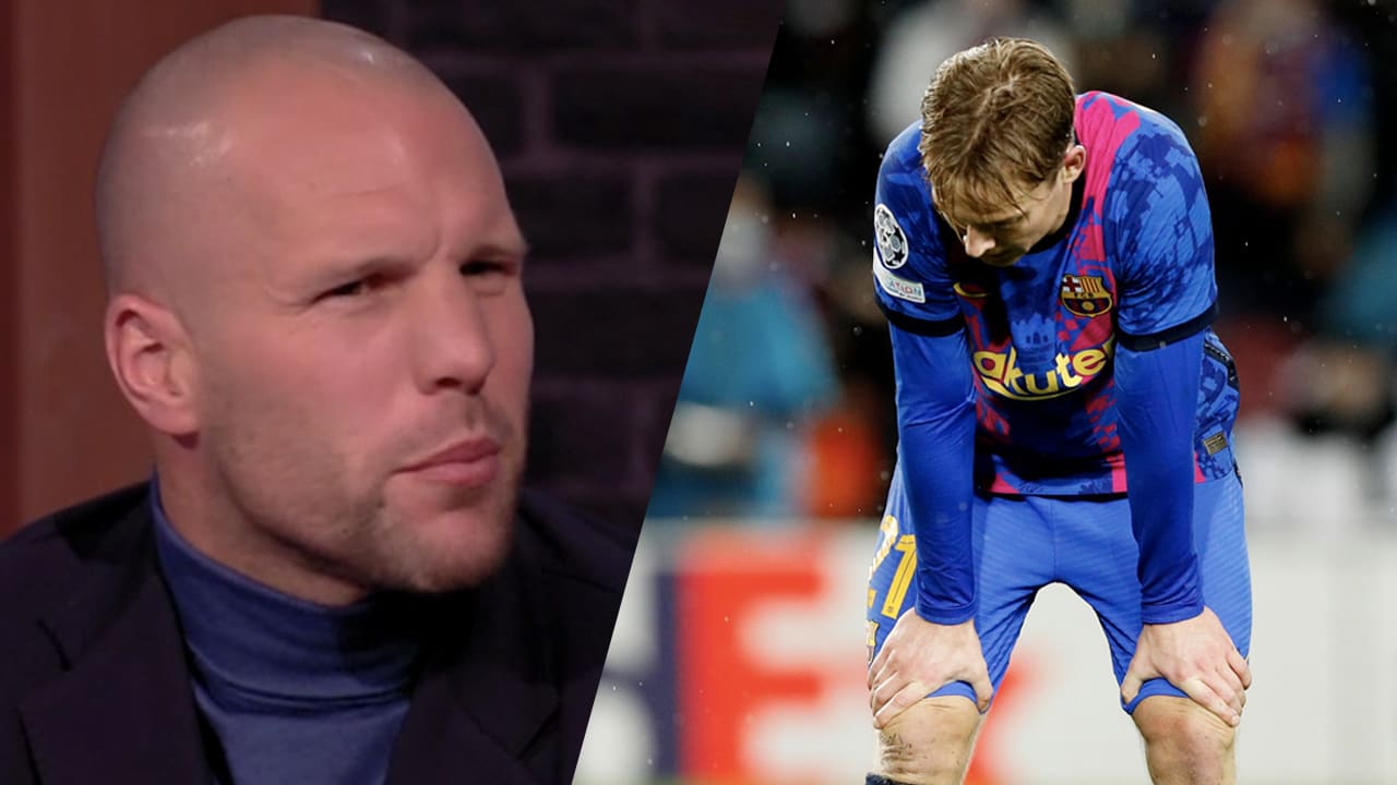 Vlaar: 'Frenkie voetbalt alsof hij vijftig kilo aardappels op zijn rug heeft'