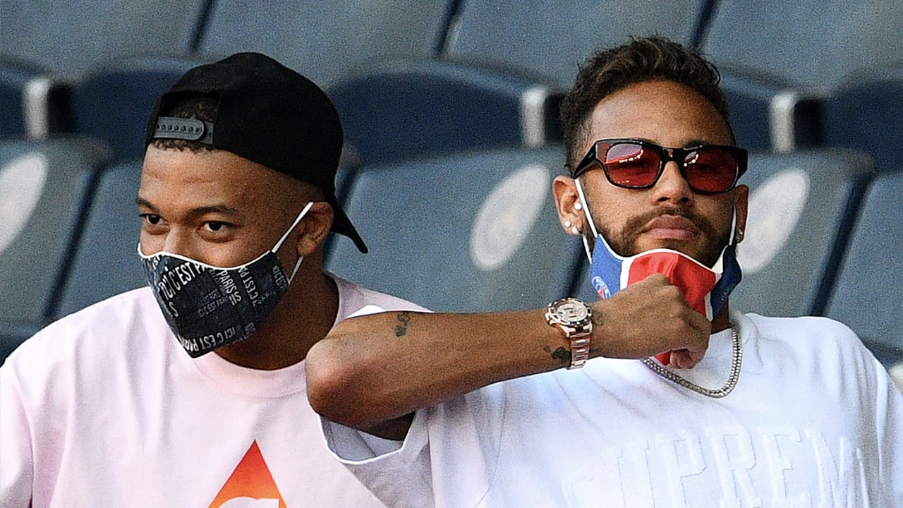 Neymar en Mbappé na blessures terug in selectie PSG