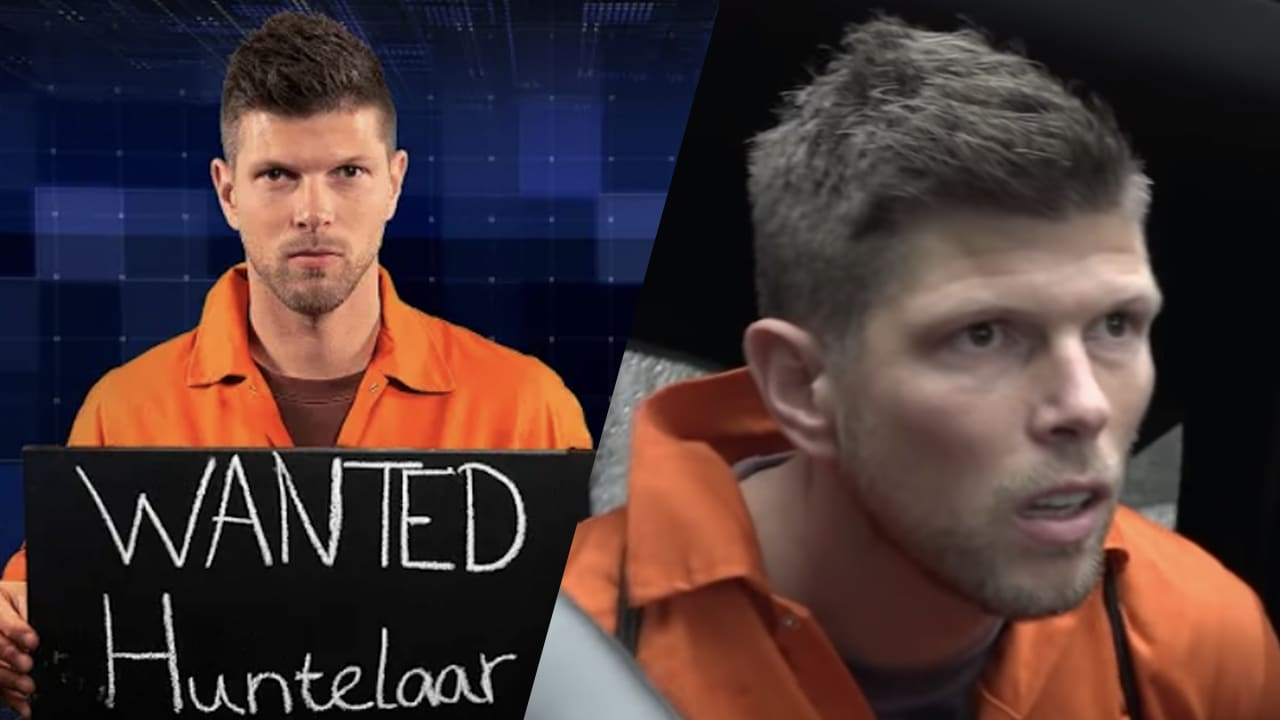 Klaas-Jan Huntelaar op de vlucht in Het Jachtseizoen