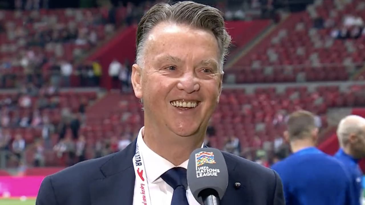 Van Gaal komt terug op uitspraak over 'penaltyspecialist': 'Het was een valkuil voor jullie'