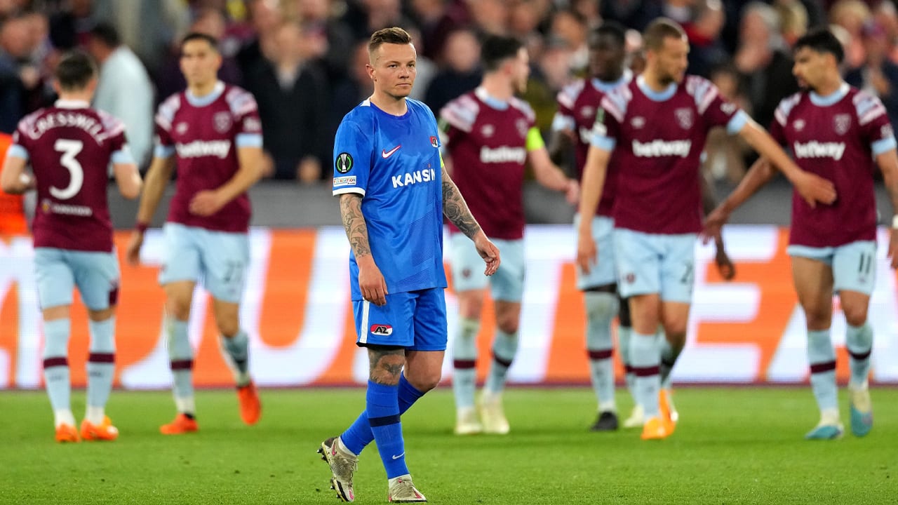 AZ in eerste halve finale na rust onderuit tegen West Ham United