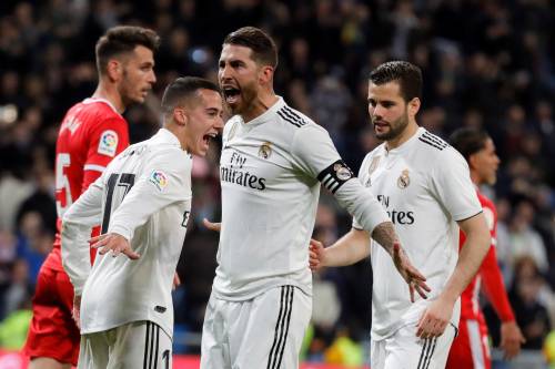 Real Madrid laat langs Girona