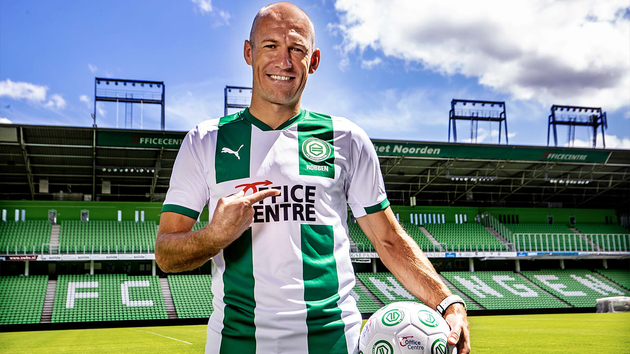 Arjen Robben definitief aanvoerder van FC Groningen