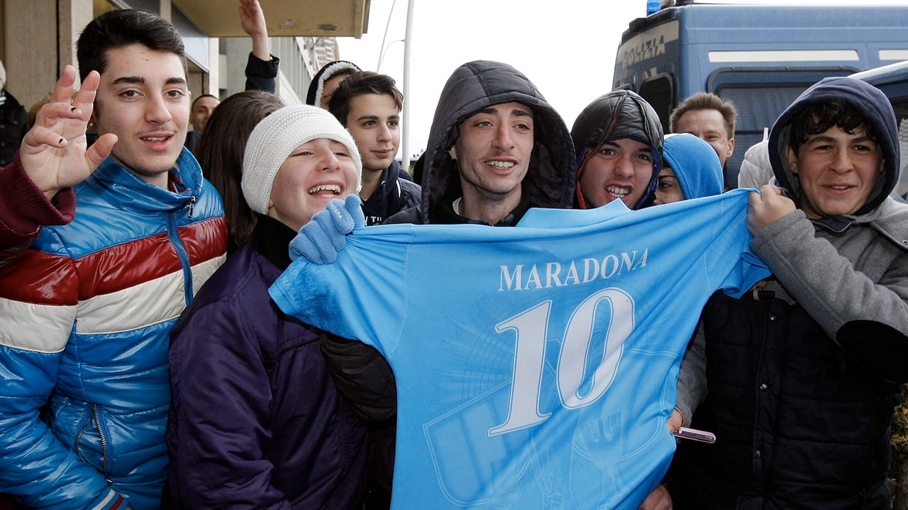 Oud-international Rep raakte shirt van Maradona kwijt