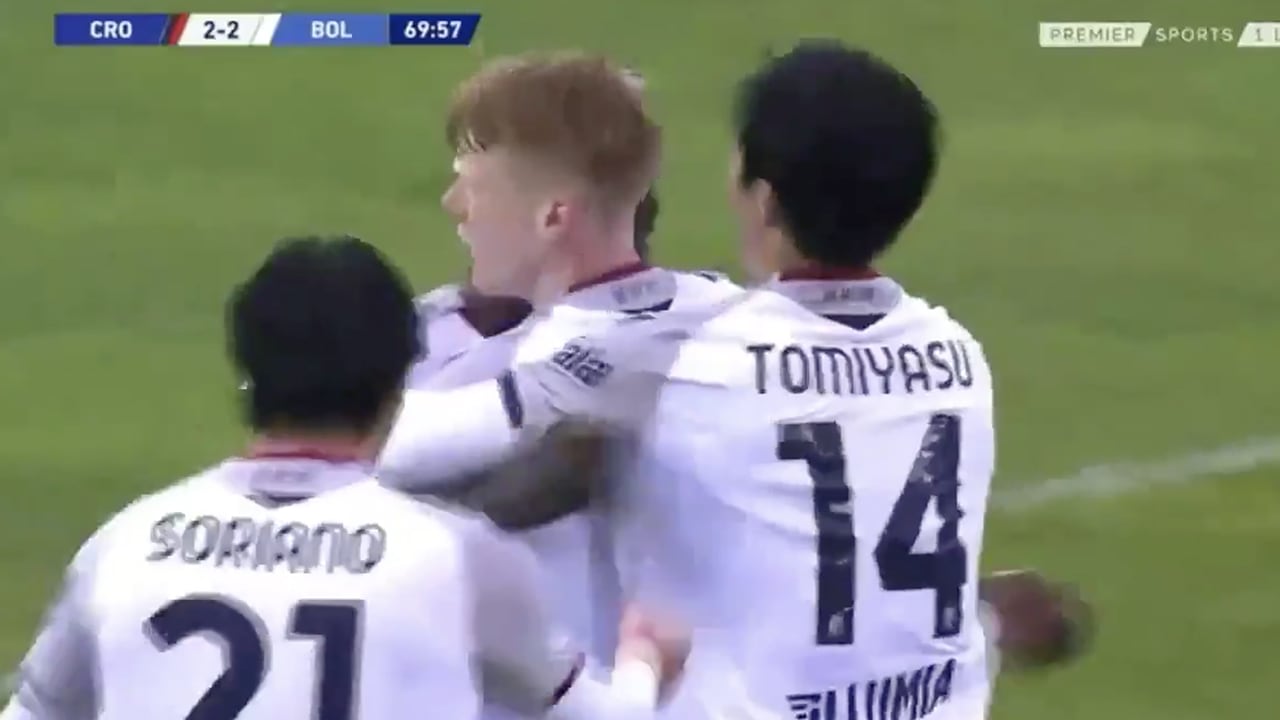 VIDEO: Jerdy Schouten schiet op prachtige wijze eerste Serie A-doelpunt binnen