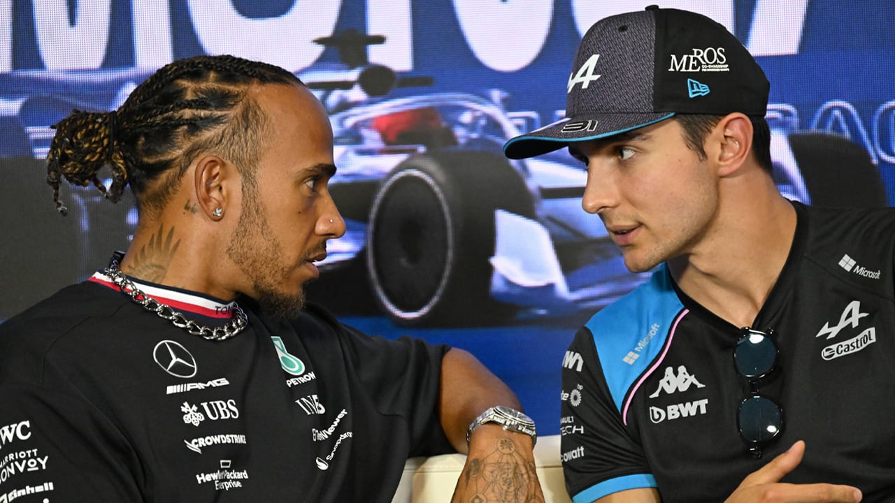 Ocon genoemd als opvolger Hamilton: 'Voel een sterke band met Mercedes'