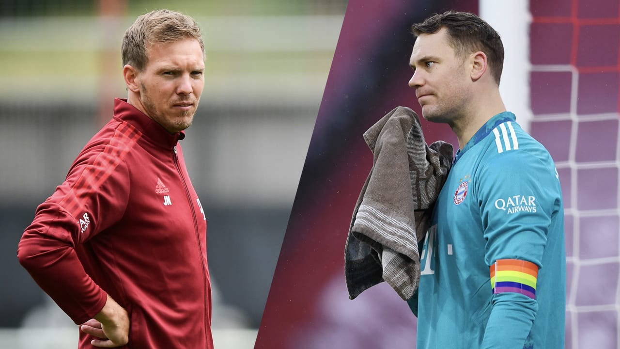 Neuer (35) ook onder Nagelsmann (33) aanvoerder van Bayern München 