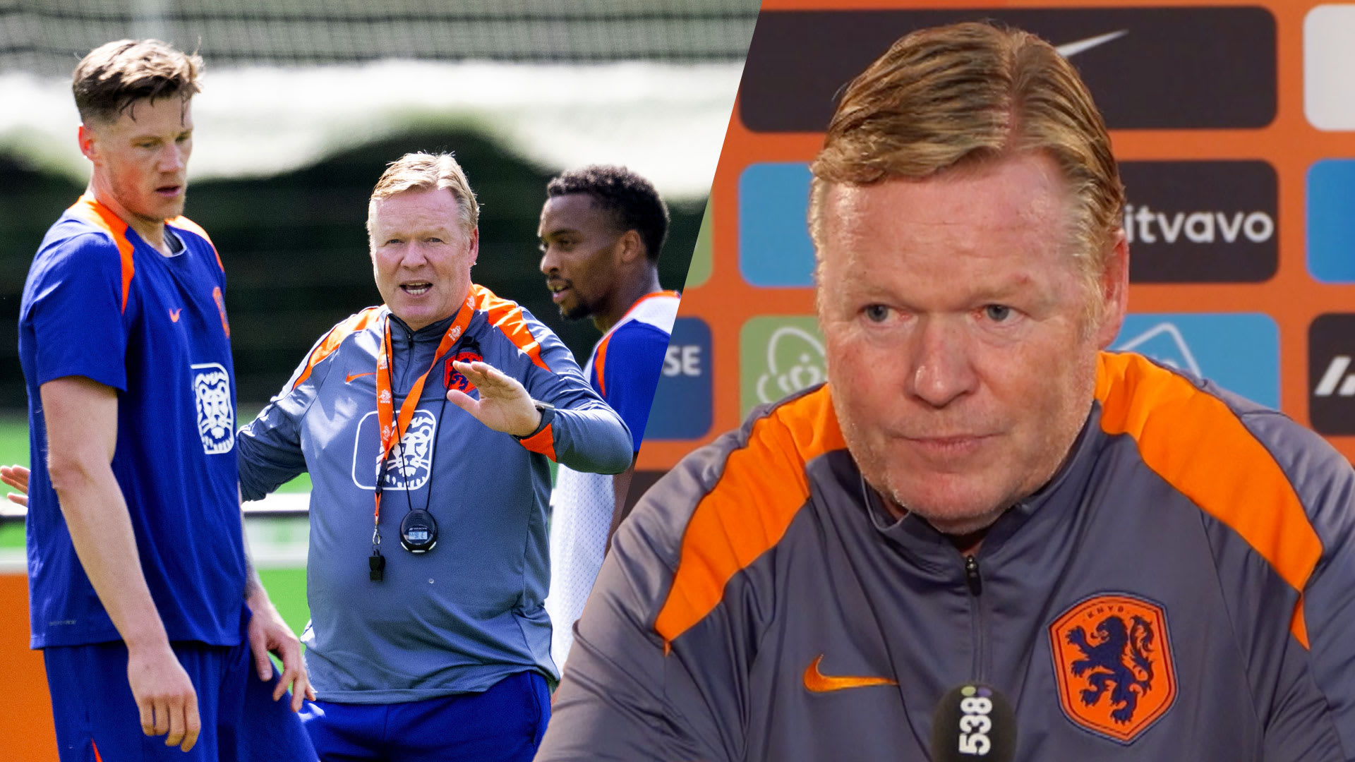 Koeman over incident met Weghorst: 'Een beetje venijn mag, toch?'