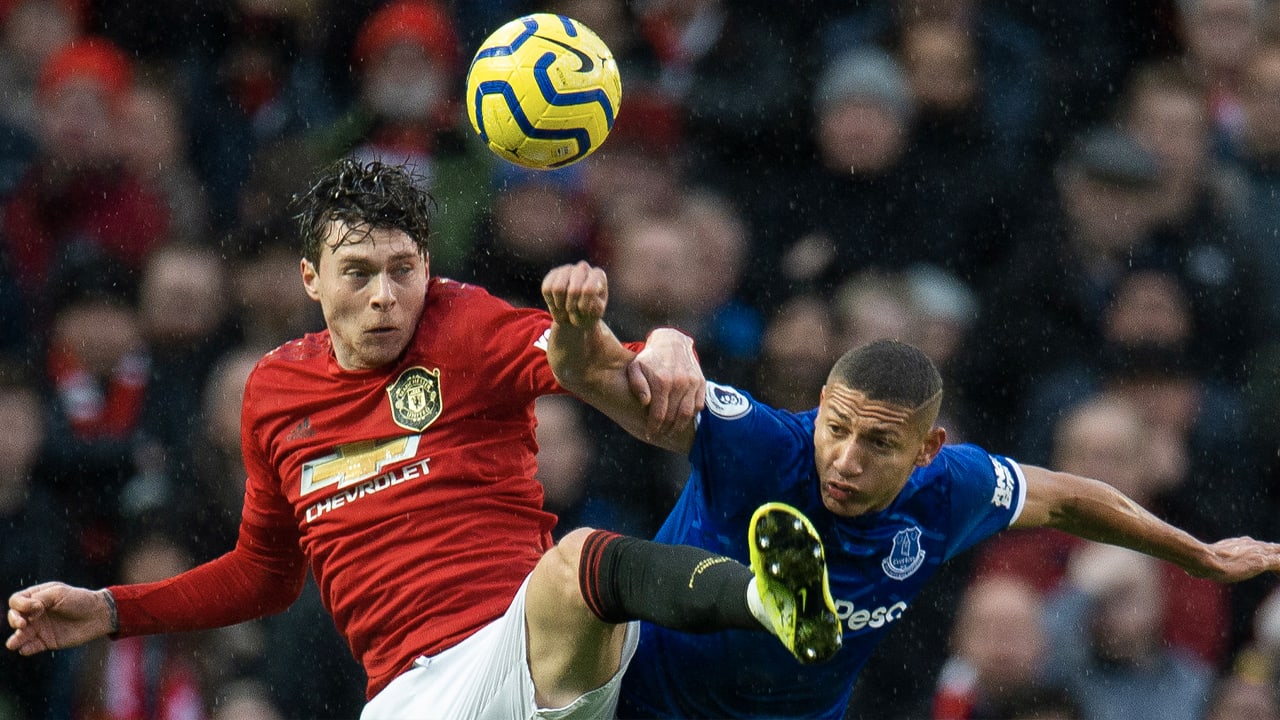 ManUnited blijft op 1-1 steken tegen Everton