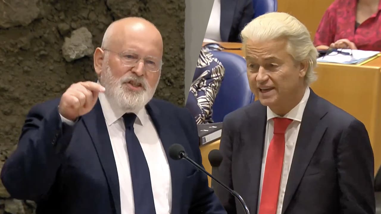 Frans Timmermans opent aanval op Geert Wilders: 'U belazert de mensen!'