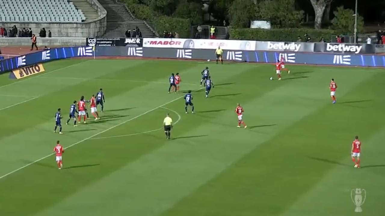 Belenenses speelt met slechts 9 (!) spelers tegen Benfica, waarvan twee keepers