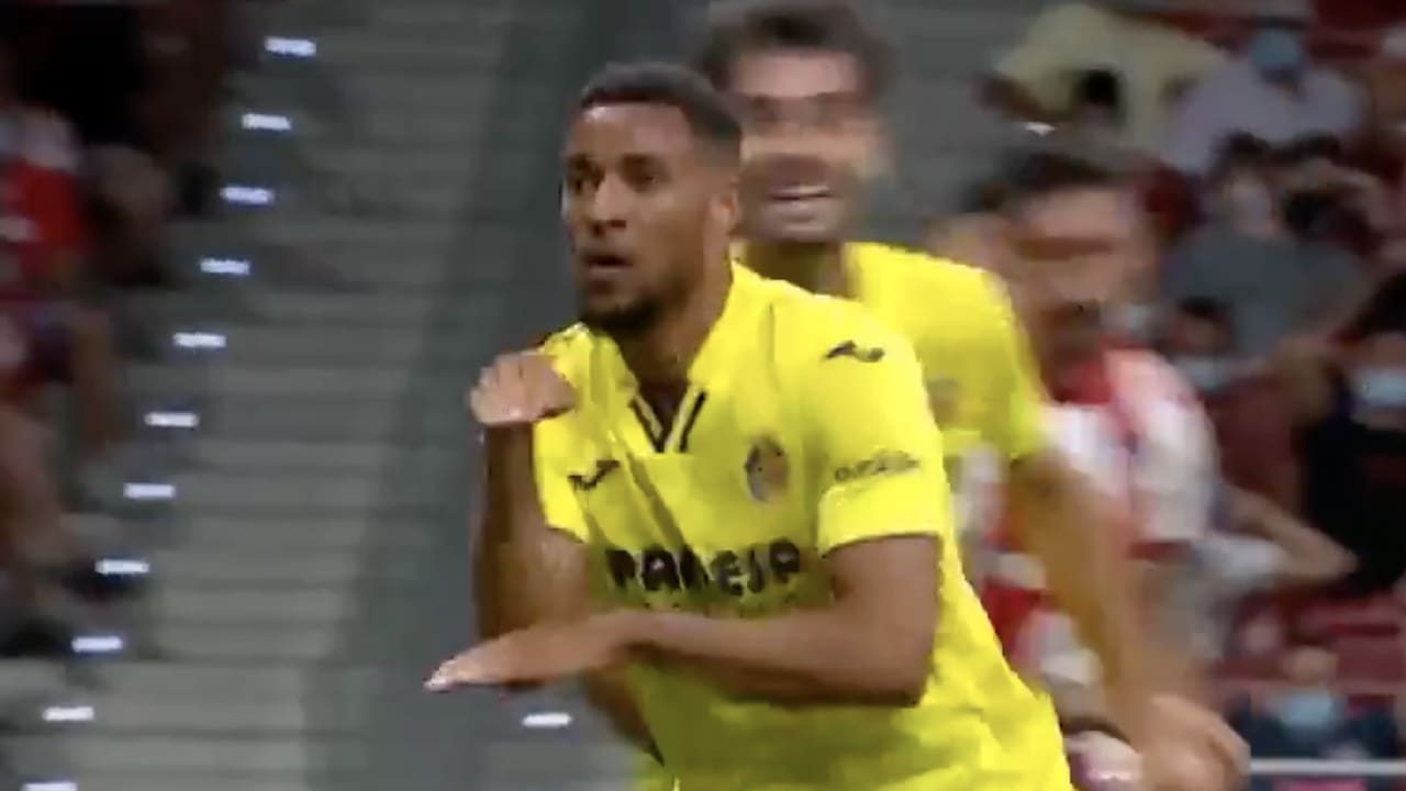 VIDEOGOAL: Danjuma valt in en schiet Villarreal op voorsprong tegen Atlético