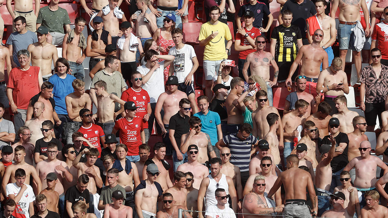 Stressmeting bij FC Utrecht-fans