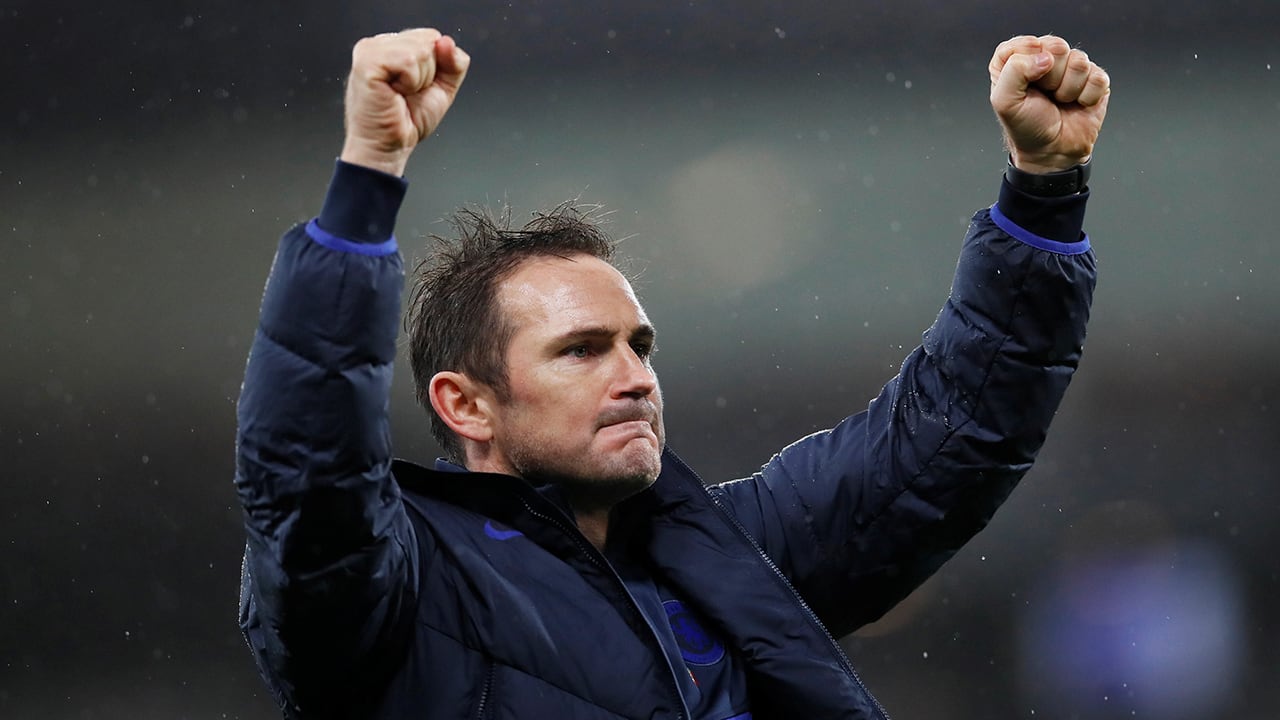 Chelsea-trainer Lampard coach van de maand