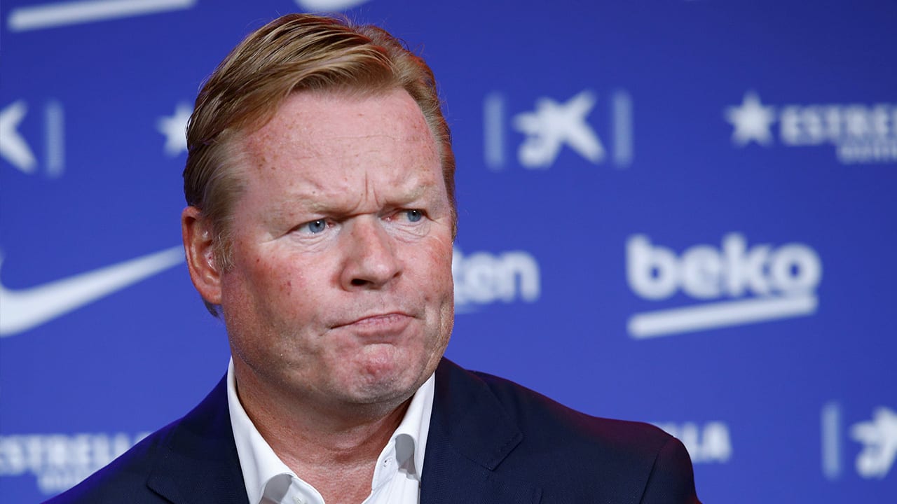 Barcelona verliest weer, maar Koeman blijft mild