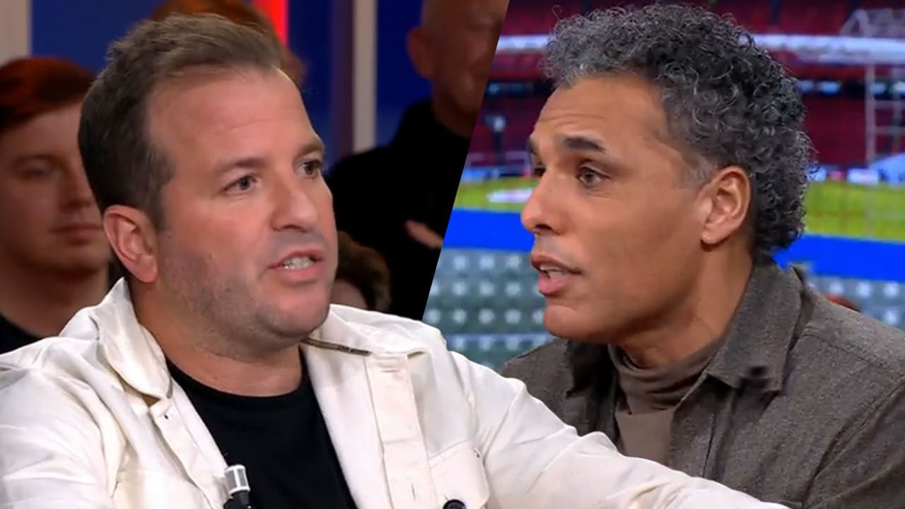 Van der Vaart opnieuw in discussie met Van Hooijdonk: 'Iedereen heeft een hekel aan Steijn'