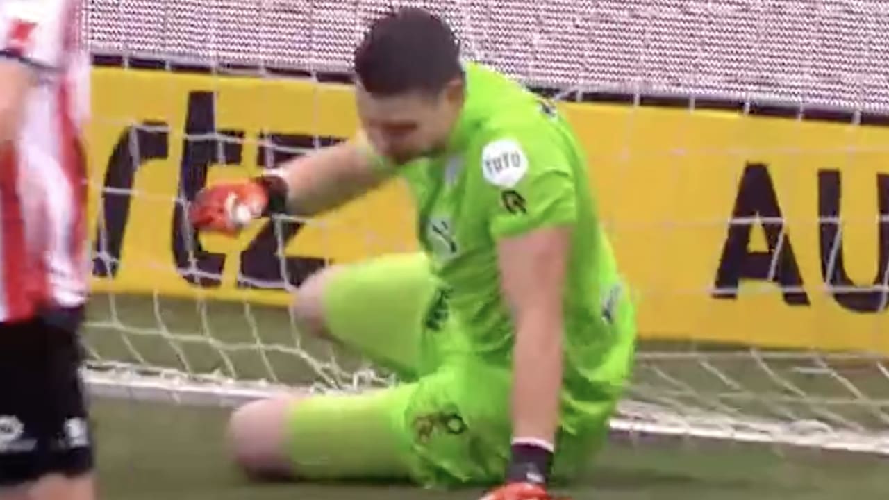 Tim Coremans (Sparta) met de grootste keepersblunder van dit seizoen