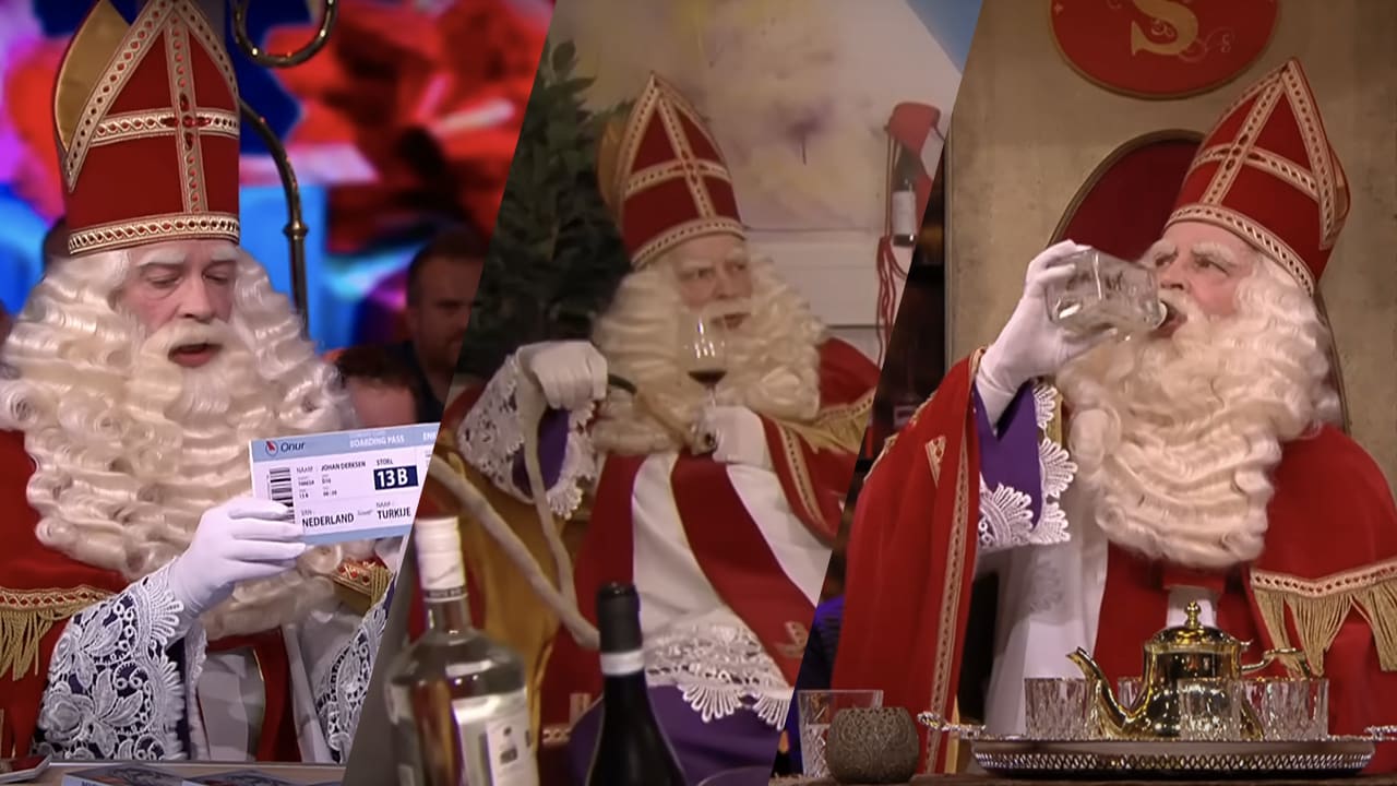 Throwback: De vorige legendarische optredens van Sinterklaas in Vandaag Inside!