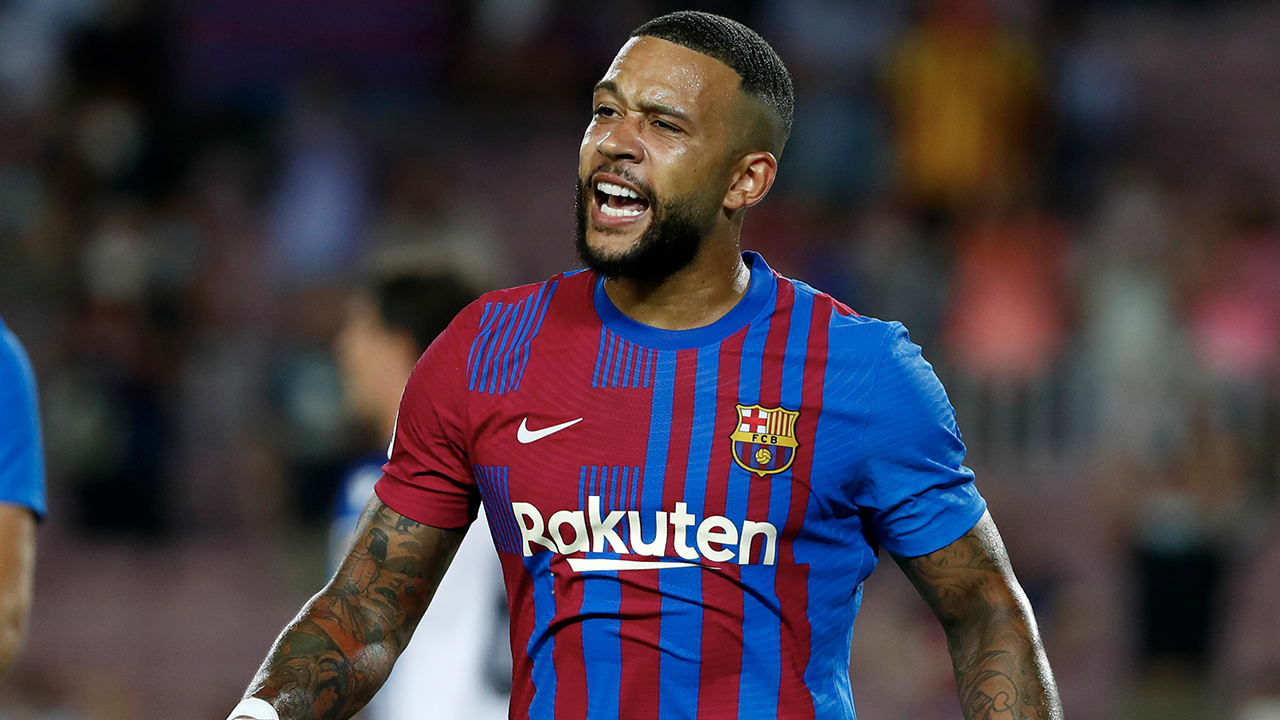 Memphis bij debuut direct belangrijk voor FC Barcelona 