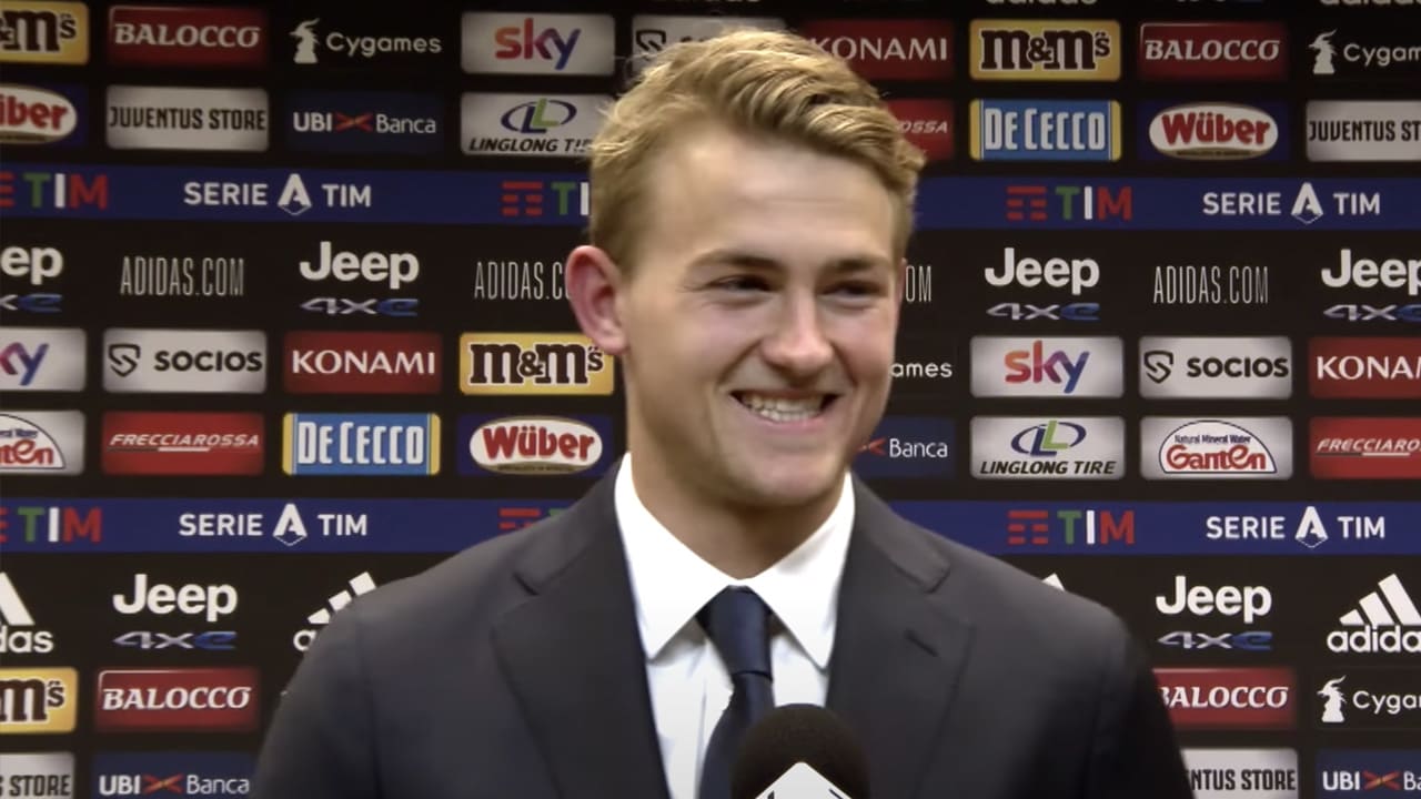 De Ligt imponeert met interview in vloeiend Italiaans