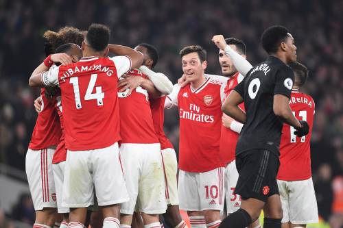 Arsenal verslaat Manchester United