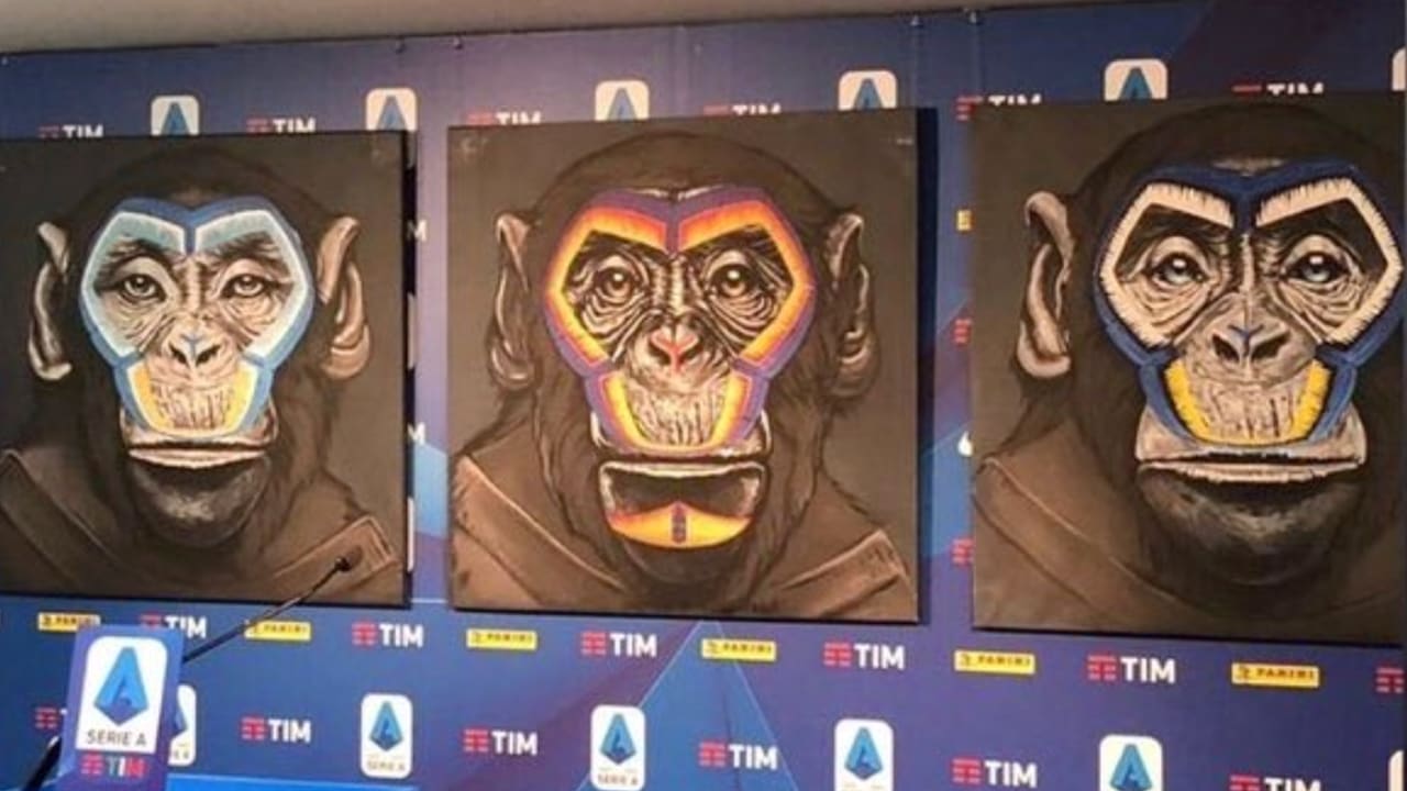 Italiaanse clubs vol onbegrip over campagne met apen