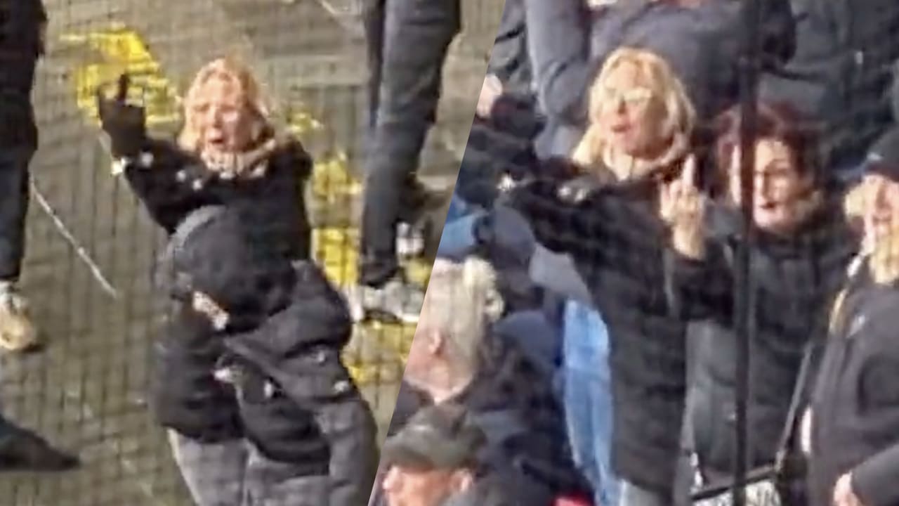 Vrouwelijke Go Ahead-fans laten zich helemaal gaan tegenover Utrecht-uitvak