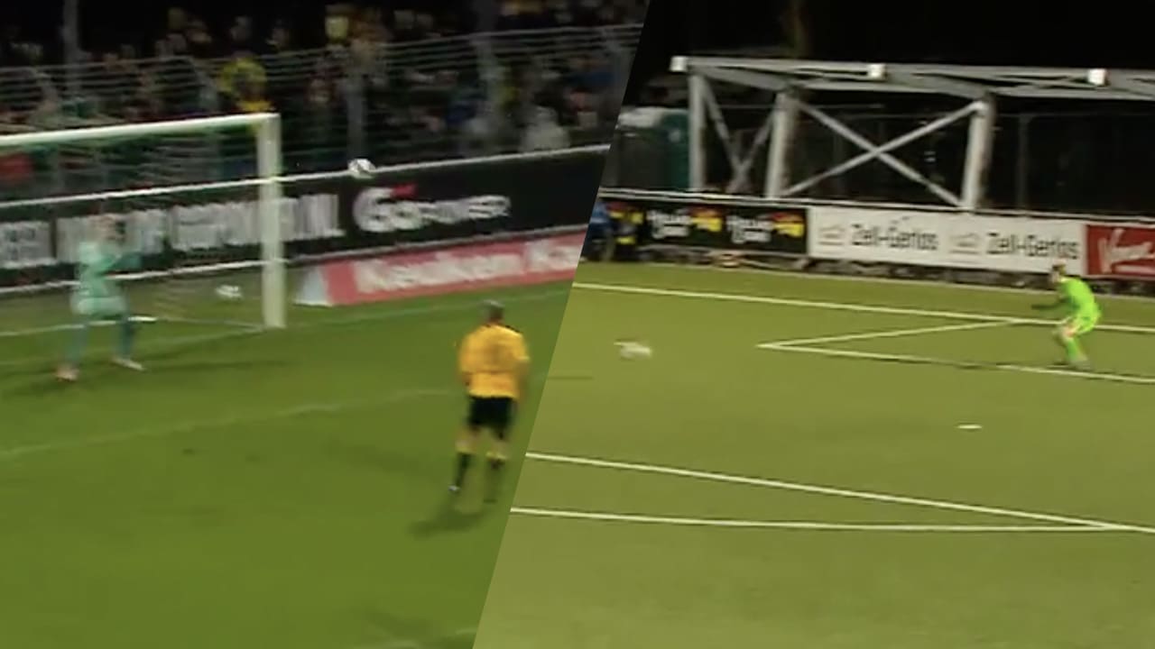 VIDEO: Keuken Kampioen Divisie-keepers blunderen er op los