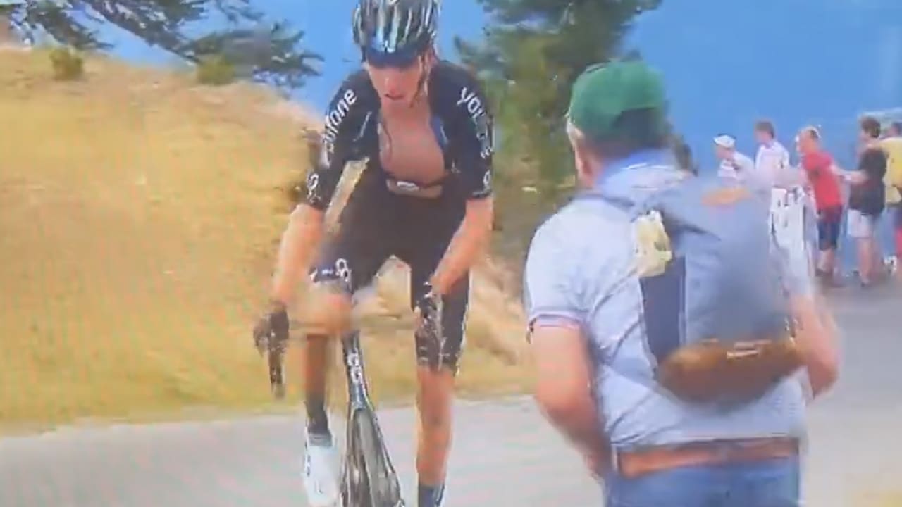 Schokkende beelden: pijnlijke valpartij in de Tour de France