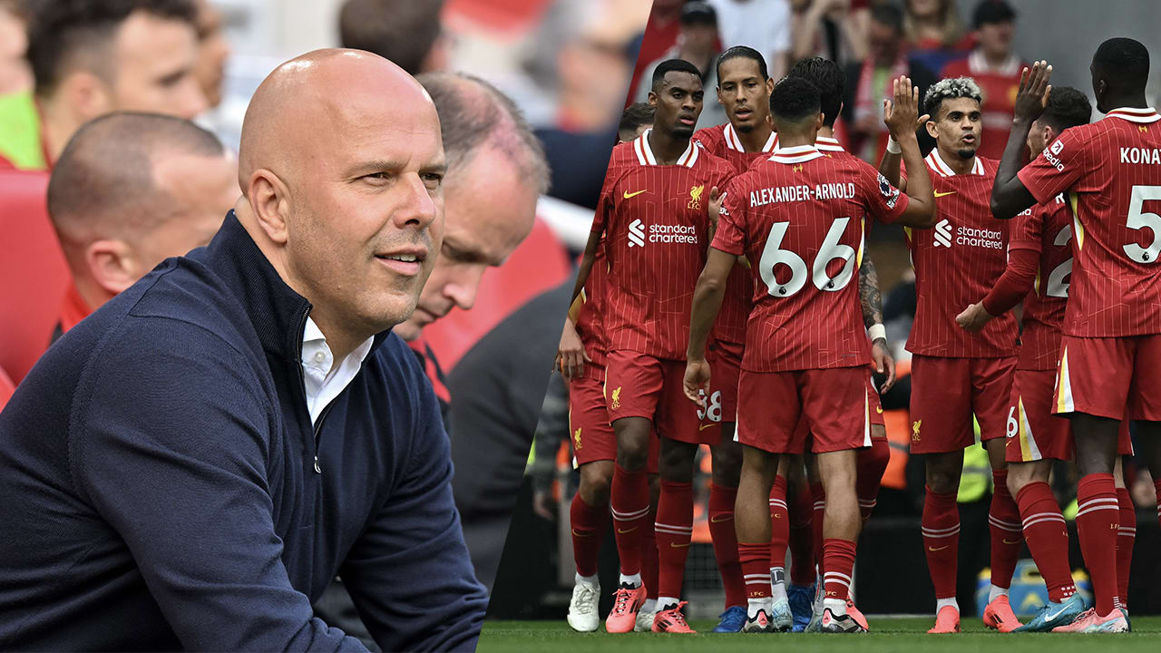 Arne Slot en Liverpool na één helft al klaar met Bournemouth