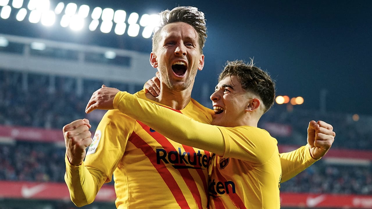 VIDEOGOAL: Luuk de Jong redt FC Barcelona in 96(!)ste minuut van derby tegen Espanyol