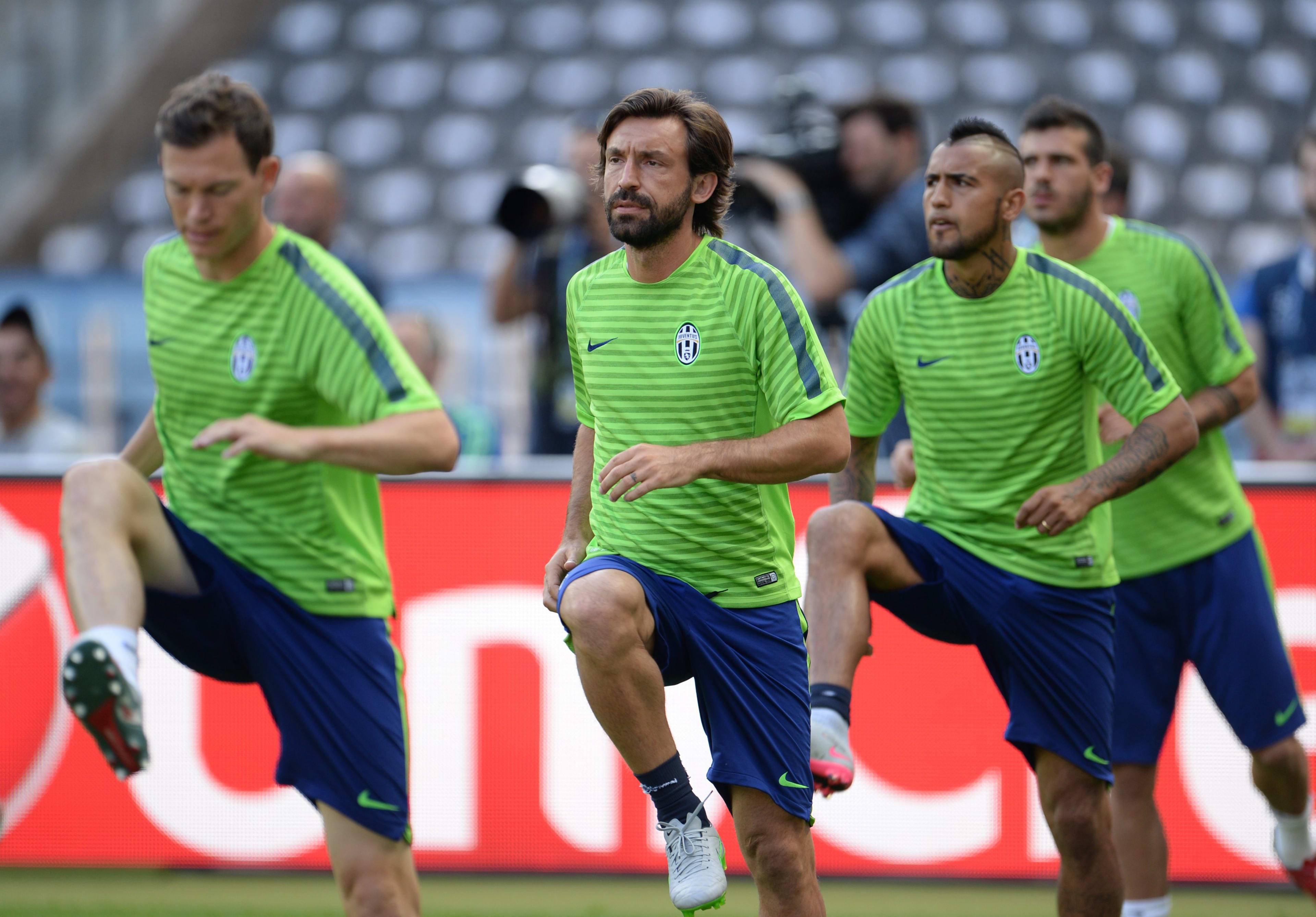 QUOTE: Pirlo over warming up's 
