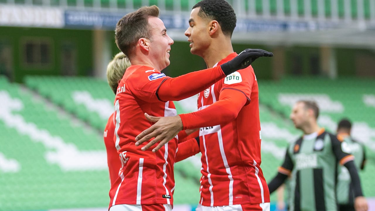 Koploper PSV hervat competitie met moeizame zege