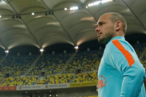 Infantino bij afscheid Sneijder in Amsterdam