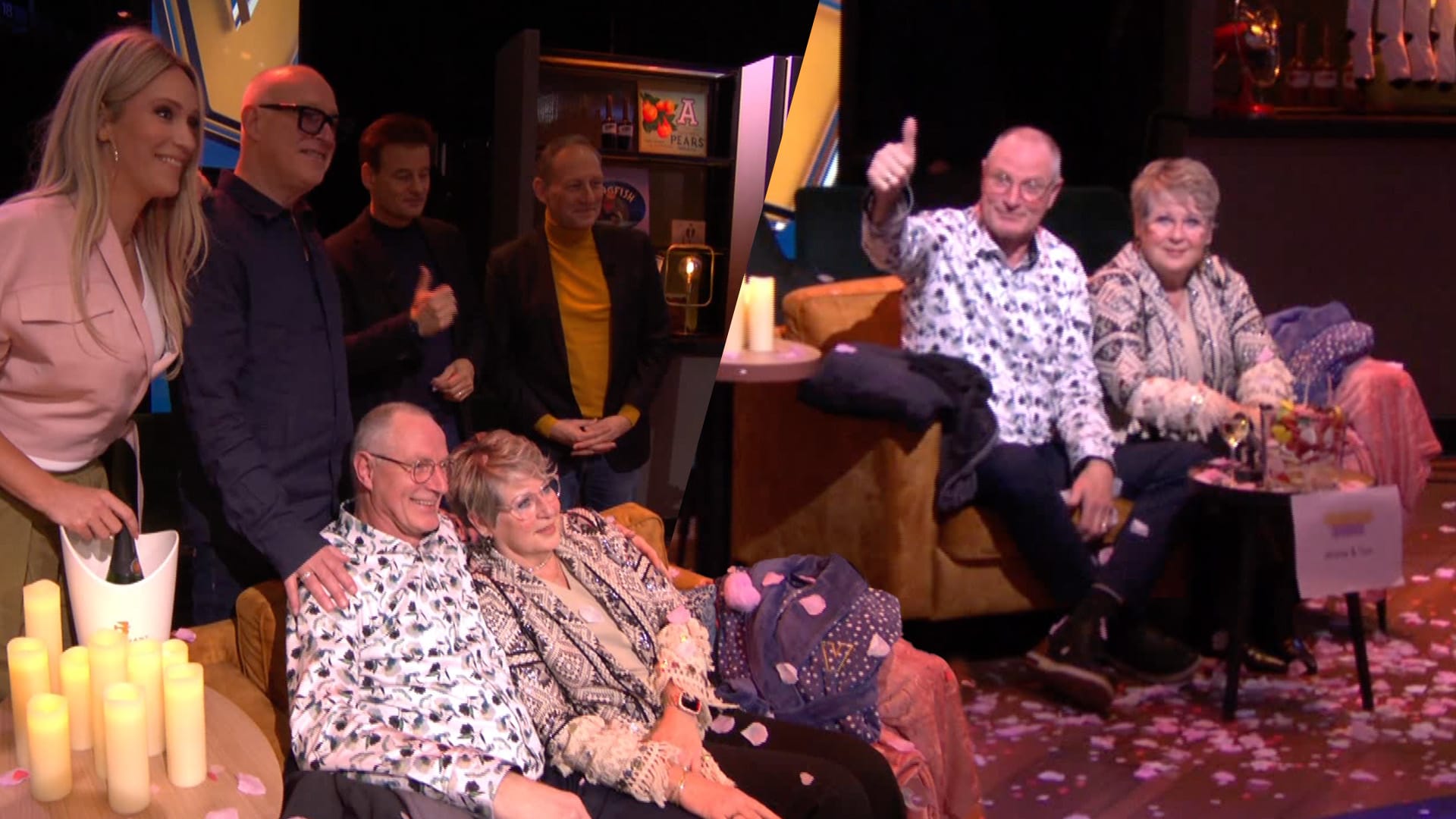 Wilfred treft Valentijnsactie-winnaars na uitzending: 'Jullie mogen nu naar huis hoor...'