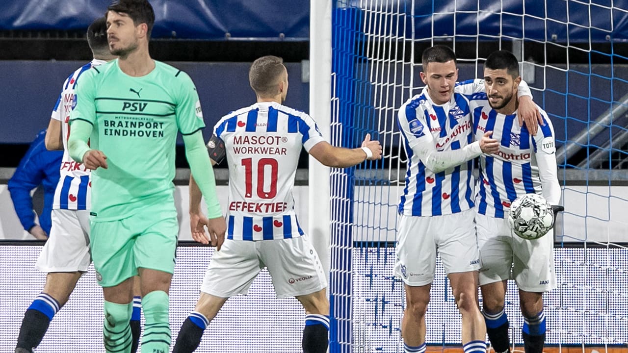 Dominant PSV verspeelt dure punten tegen sc Heerenveen
