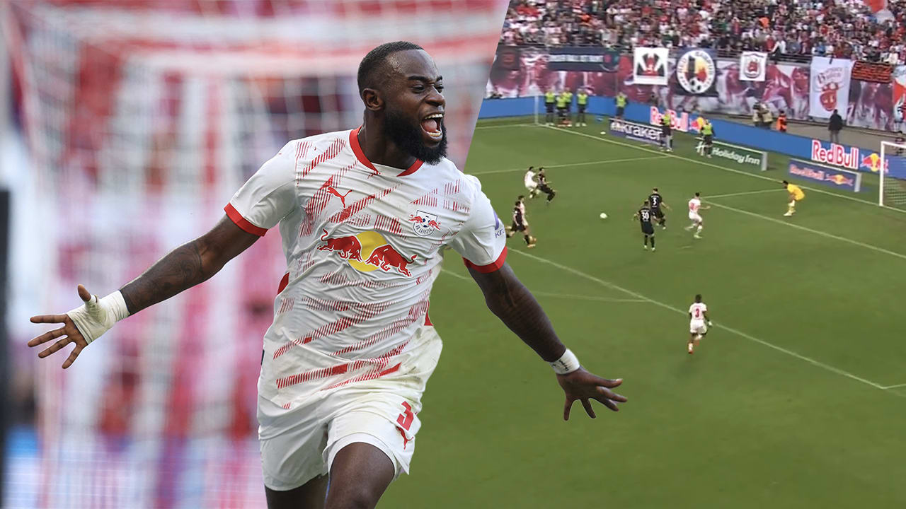 Videogoal: Lutsharel Geertruida maakt zijn eerste doelpunt voor RB Leipzig 