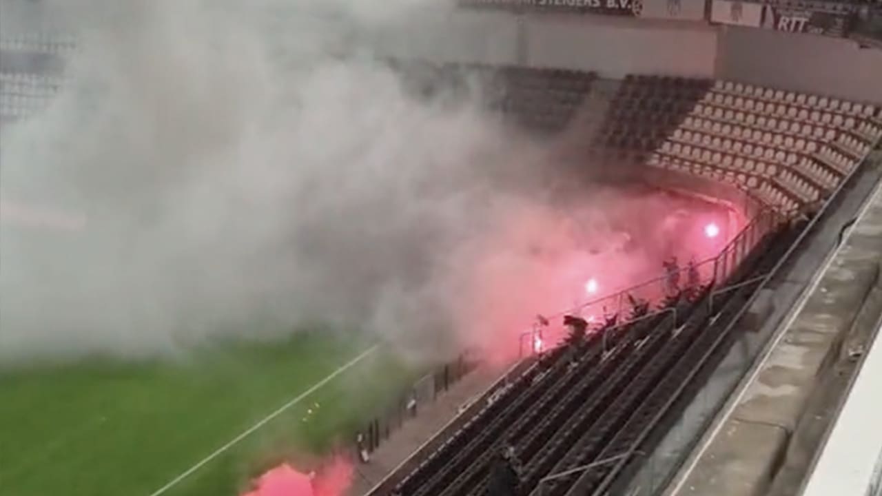 Problemen in Almelo: óók Heracles-hooligans dringen stadion binnen