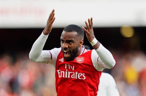 Arsenal voorlopig zonder Lacazette