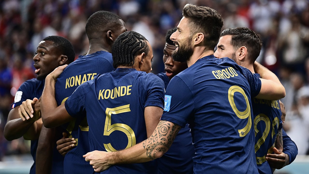 Strijdend Marokko uitgeschakeld in halve finale WK door Frankrijk