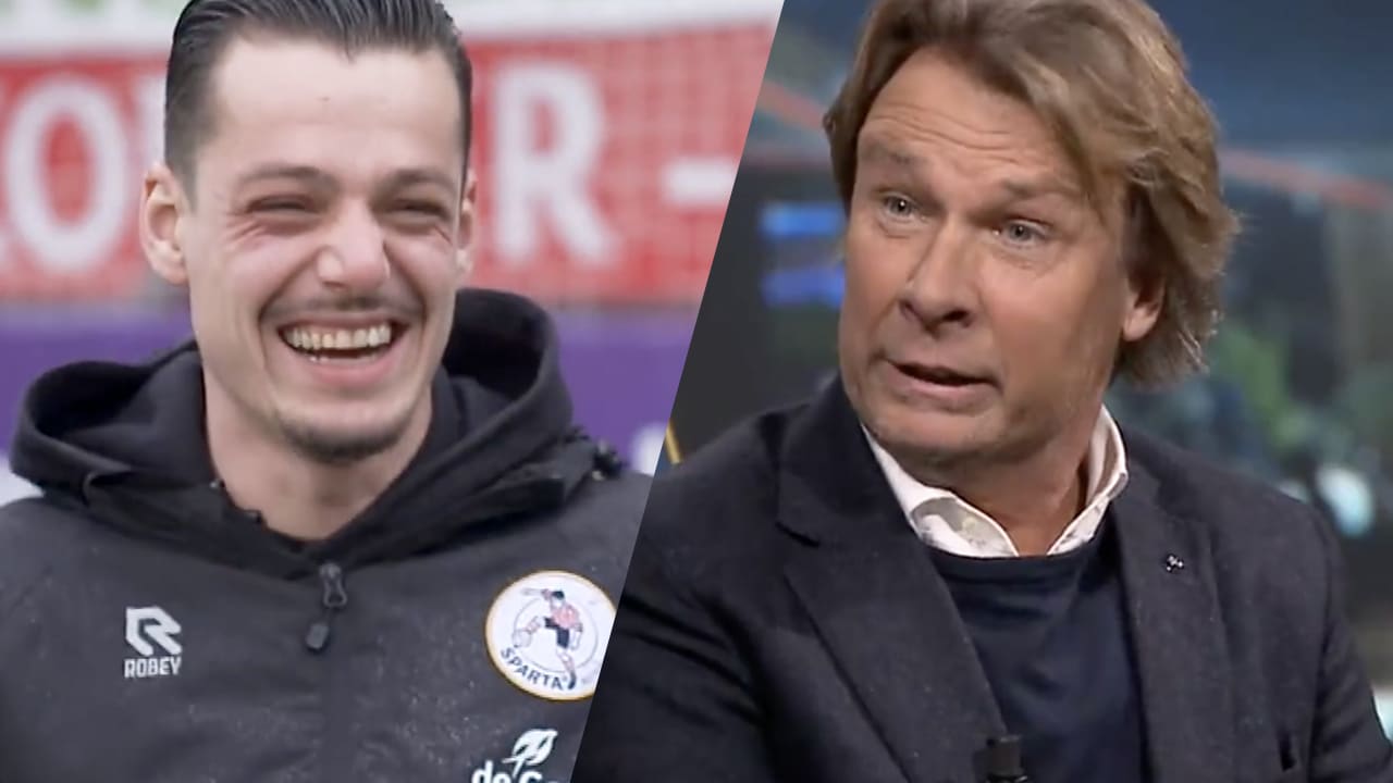 Video: Complete chaos bij Hans Kraay jr. en Nick Olij: 'Het wordt steeds erger dit interview'