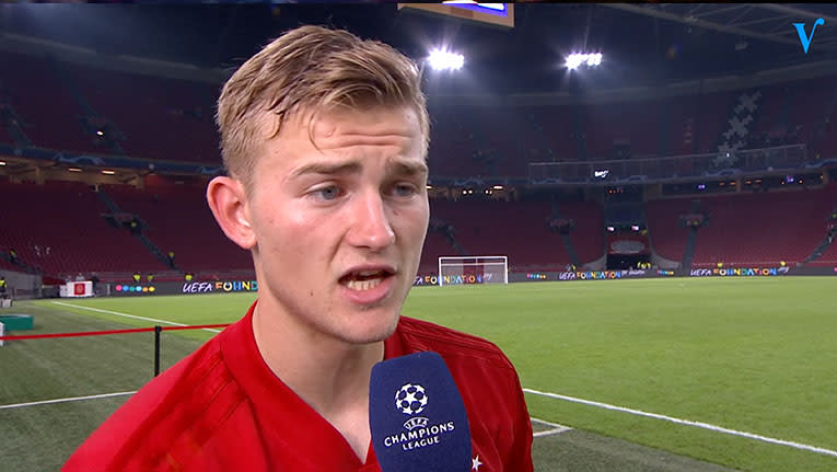 Matthijs de Ligt: '3-1 overwinning was dik verdiend'