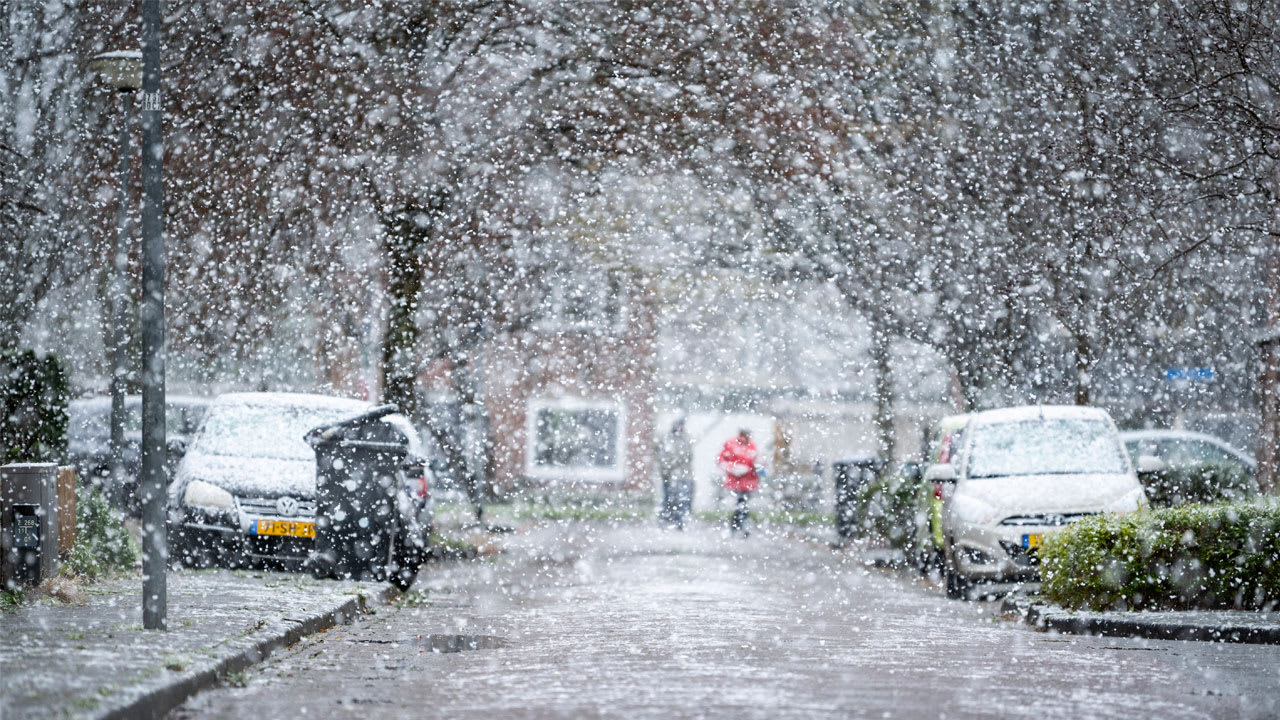 Maandag kans op sneeuw in Nederland
