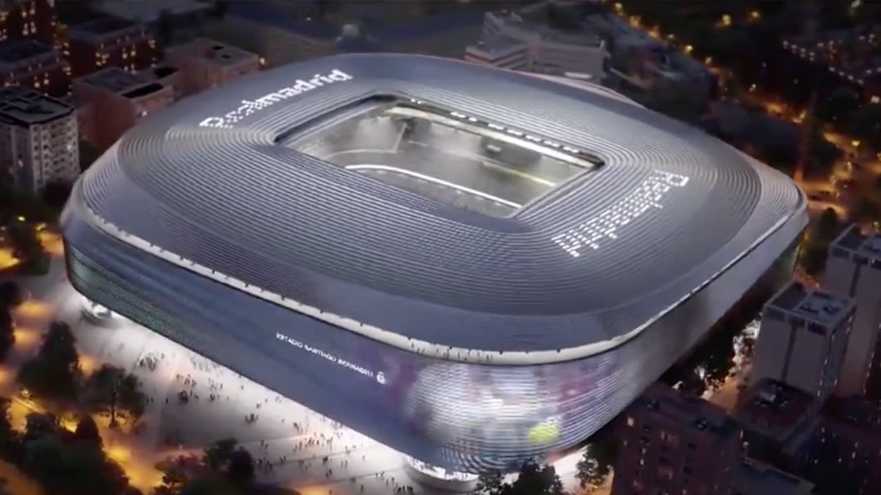 Zo gaat het vernieuwde stadion van Real Madrid eruit zien