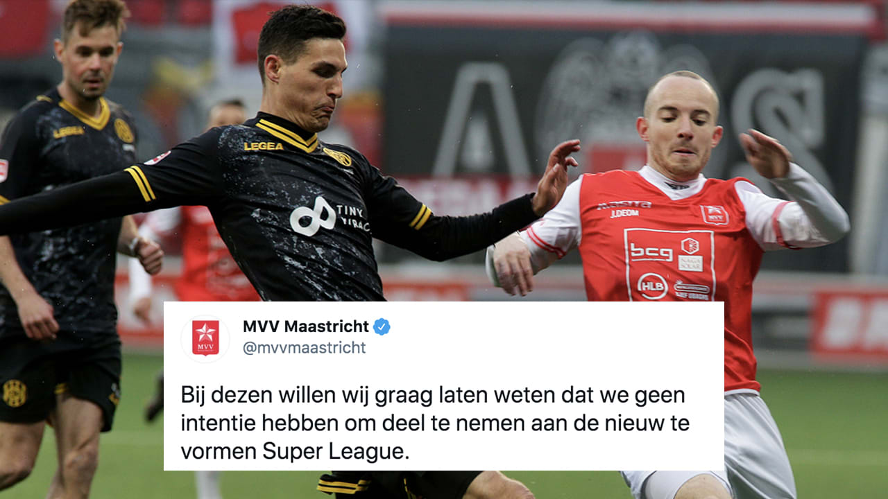 MVV komt met statement over mogelijk deelname aan Super League