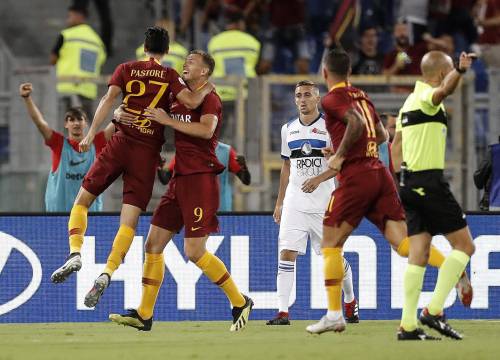 AS Roma en Atalanta verdelen zes doelpunten