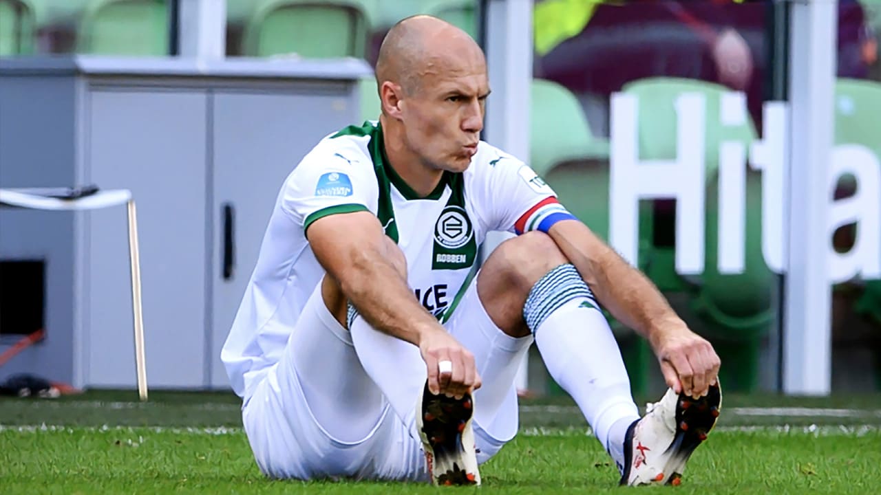 Robben traint weer mee bij FC Groningen